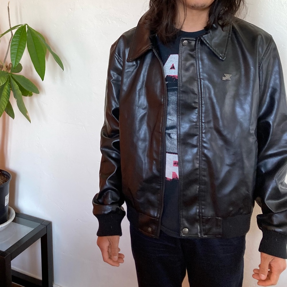 Leather jacket